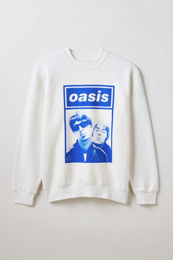 Slide View: 2: Oasis Logo Graphic Crew Neck Sweatshirt