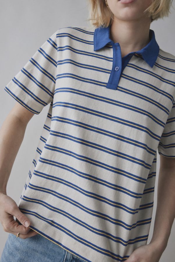 Slide View: 2: BDG Turner Short Sleeve Polo Shirt