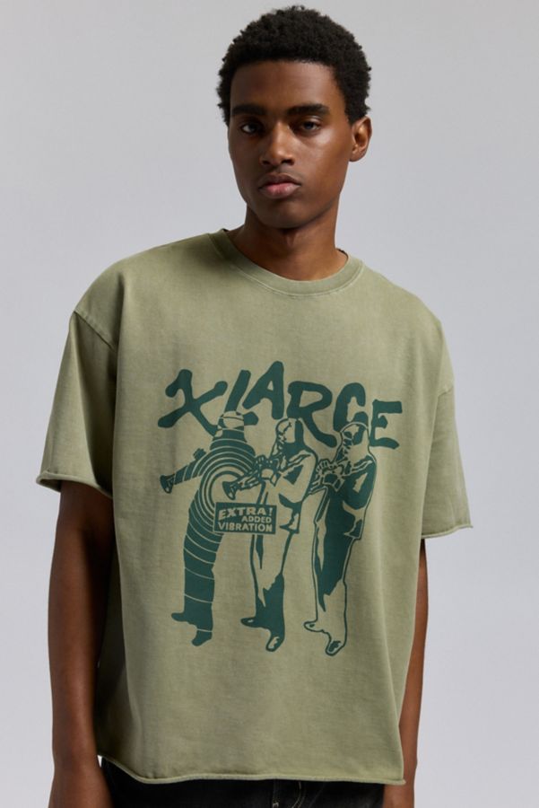 Slide View: 1: XLARGE Vibration Cut-Off Tee