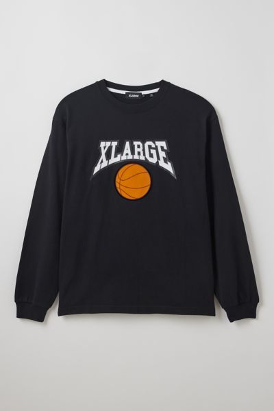 XLARGE Team Logo Applique Long Sleeve Tee