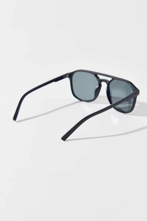 Slide View: 3: Lucas Round Aviator Sunglasses