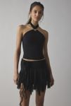 Thumbnail View 1: UO Summer O-Ring Y-Neck Cropped Halter Top