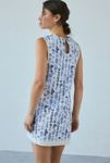 Thumbnail View 4: Kimchi Blue Delaney Sleeveless Lace-Trim Shift Mini Dress