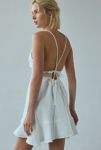 Thumbnail View 5: Kiss The Sky Willow Lace Tie-Back Mini Dress