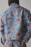 Thumbnail View 3: FRIED RICE Paisley Jacquard Zip-Off Sleeve Jacket