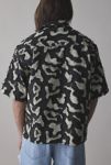 Thumbnail View 3: FRIED RICE Abstract Pattern Boxy Short Sleeve Shirt