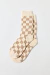 Thumbnail View 2: Checkerboard Print Crew Sock