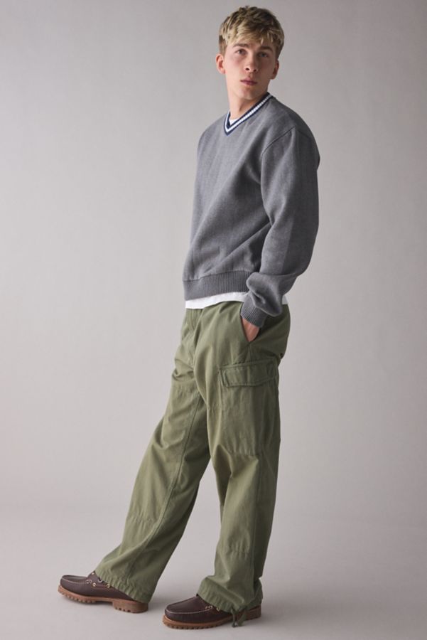 Slide View: 3: UO Marty Prep V-Neck Sweatshirt