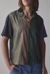 Thumbnail View 1: FRIED RICE Paneled Short Sleeve Shirt