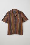 Thumbnail View 2: FRIED RICE Crochet Stripe Short Sleeve Shirt