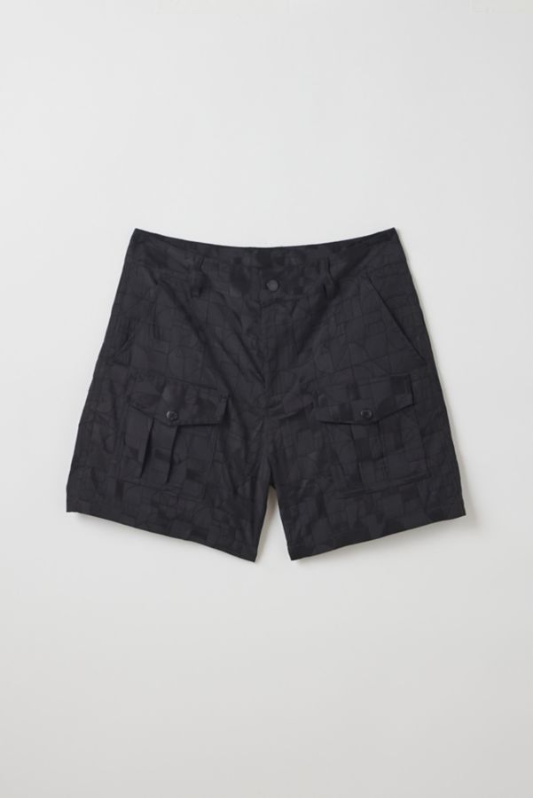 Slide View: 2: FRIED RICE Checkerboard Cargo Short