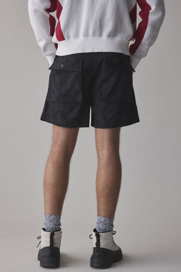 Slide View: 3: FRIED RICE Checkerboard Cargo Short