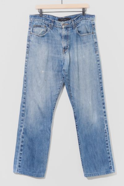 Vintage Y2K Distressed Calvin Klein Relaxed Straight Denim Jeans