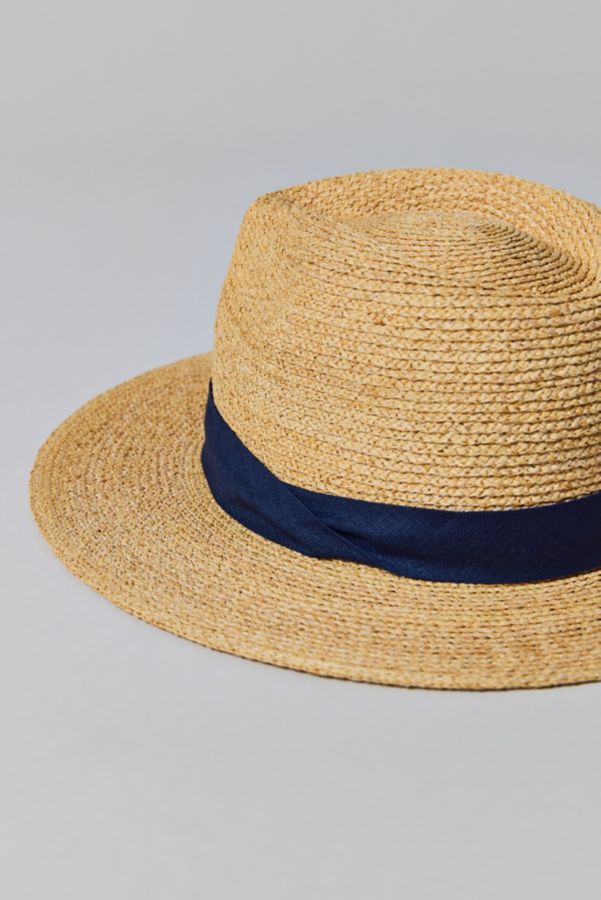 Slide View: 2: Polo Ralph Lauren Classic Raffia Fedora