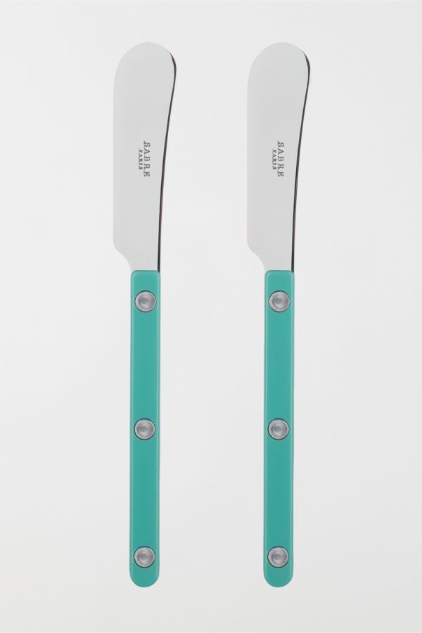 Slide View: 2: Sabre Bistro Butter Spreader Set of 2