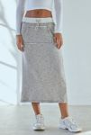 Thumbnail View 1: Out From Under Break It Up Maxi Sweat Skirt