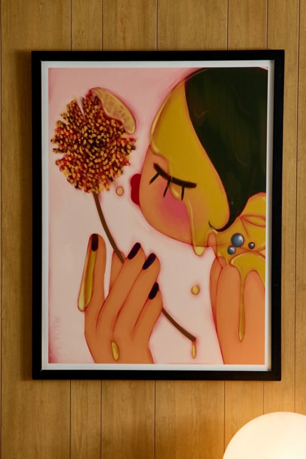 Slide View: 1: Mada Oh Honey Art Print