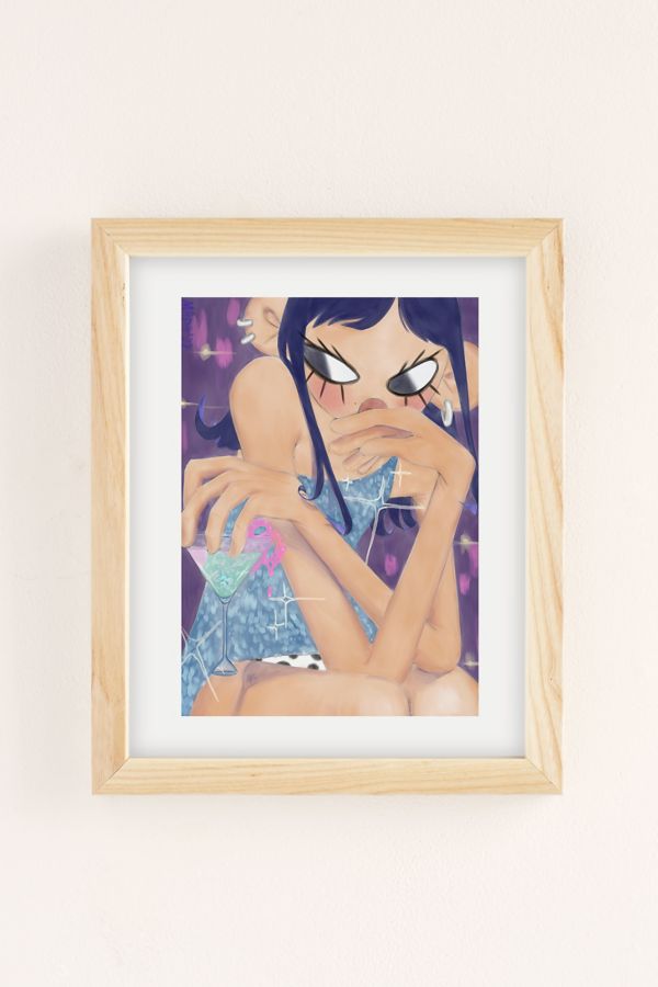 Slide View: 2: Mada Glamorom Art Print