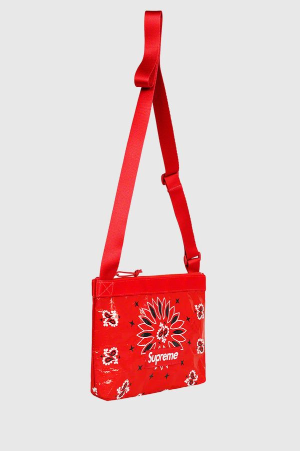 Slide View: 2: Supreme Bandana Tarp Side Bag