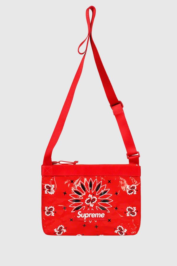 Slide View: 1: Supreme Bandana Tarp Side Bag