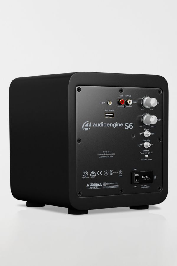 Slide View: 2: Audioengine S6 6" Powered Compact Subwoofer