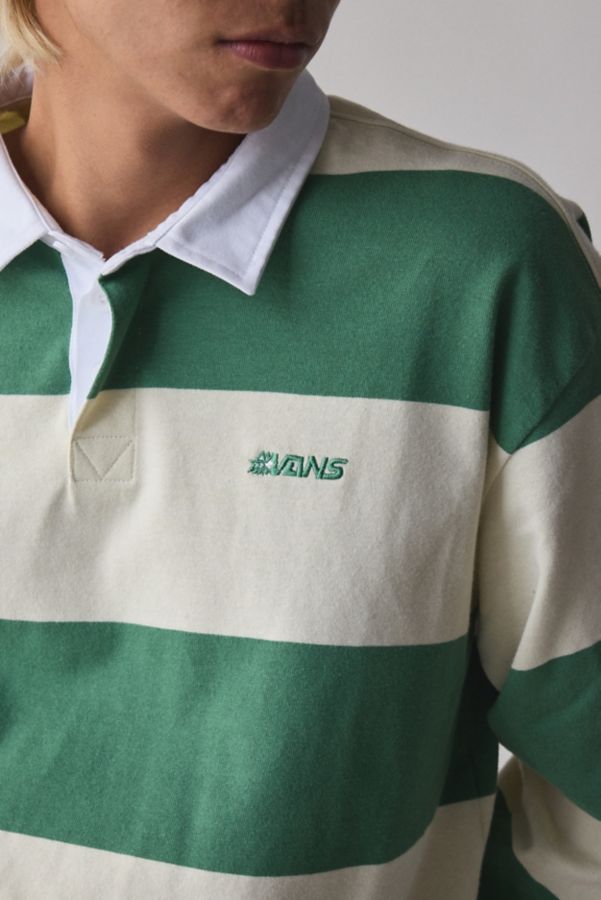 Slide View: 5: Vans Ward Stripe Knit Rugby Shirt