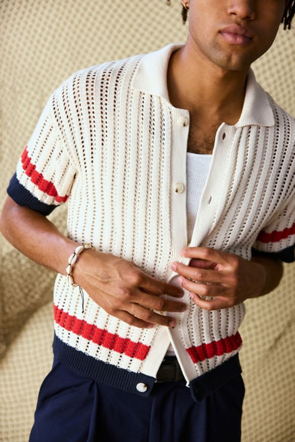 Slide View: 2: UO Norwich Tipped Polo Sweater