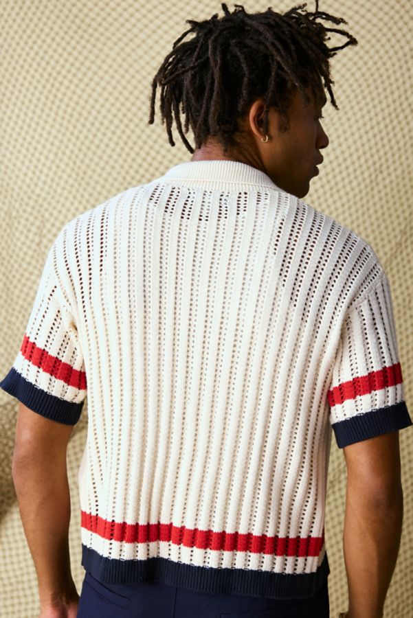 Slide View: 4: UO Norwich Tipped Polo Sweater