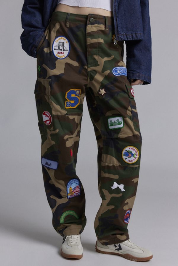 Slide View: 2: THE SERIES X Urban Renewal Patched Camo Pant