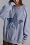 Thumbnail View 2: THE SERIES X Urban Renewal Star Patchwork Fleece Pullover