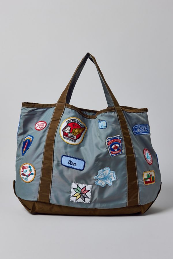 Slide View: 2: THE SERIES X Urban Renewal Patched Tote Bag