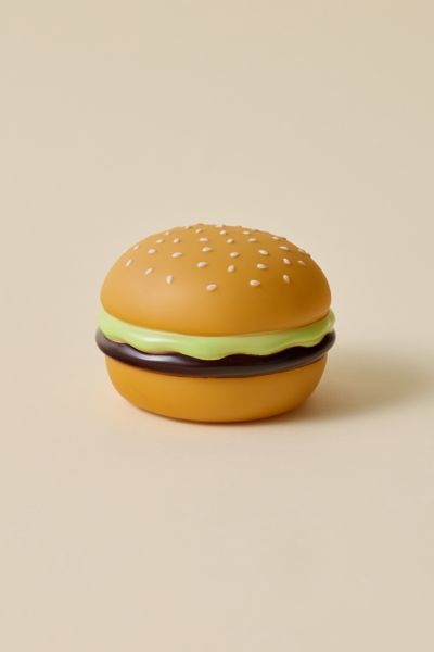 Burger Shape Portable Vinyl LED Table Lamp