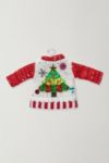 Thumbnail View 1: Knitted 8in Ugly Christmas Sweater Ornament