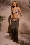 Thumbnail View 1: GUESS ORIGINALS UO Exclusive Bleached Denim Underwire Bikini Top