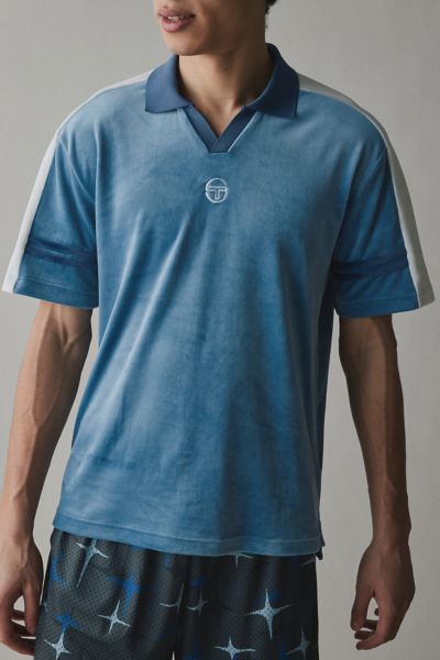 Polo en Velours Sergio Tacchini Cielo