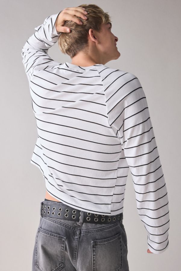 Slide View: 2: Urban Renewal Remnants Striped Raglan Tee