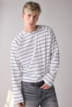 Thumbnail View 1: Urban Renewal Remnants Striped Raglan Tee