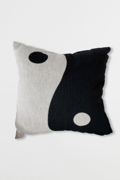 Clr Shop Yin Yang Woven Throw Pillow