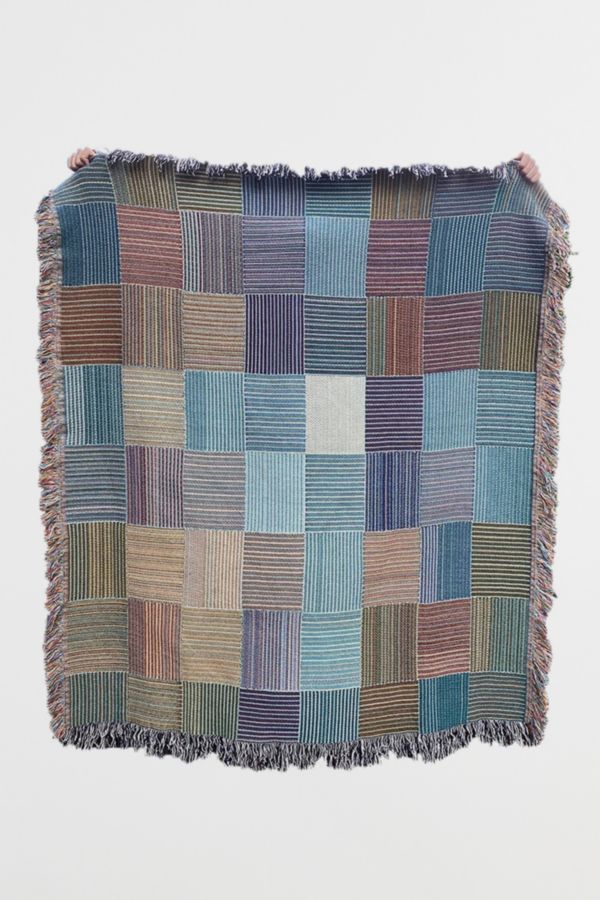 Slide View: 4: Clr Shop Boxer Woven Throw Blanket