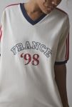 Thumbnail View 4: 1998 France Oversized V-Neck Jersey Tee