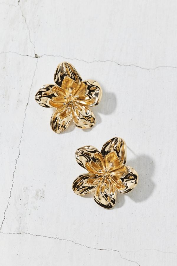 Slide View: 2: Fiore Floral Statement Post Earring