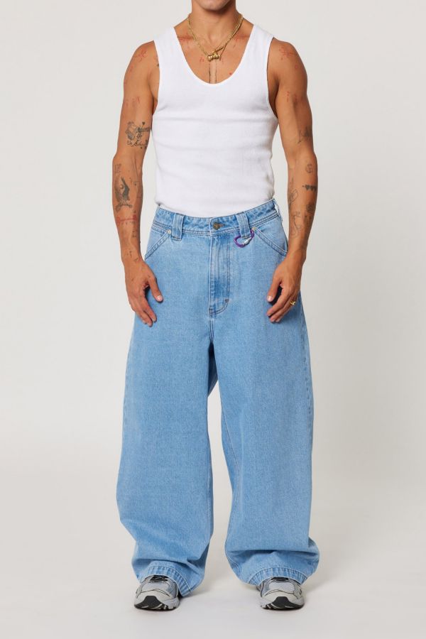 Slide View: 3: Abrand A7 Mega Baggy Jean