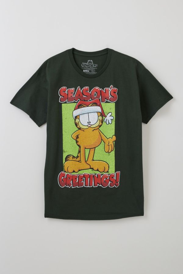 Slide View: 1: Garfield Season’s Greetings Graphic Tee