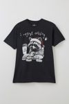 Thumbnail View 1: I Regret Nothing Racoon Holiday Graphic Tee