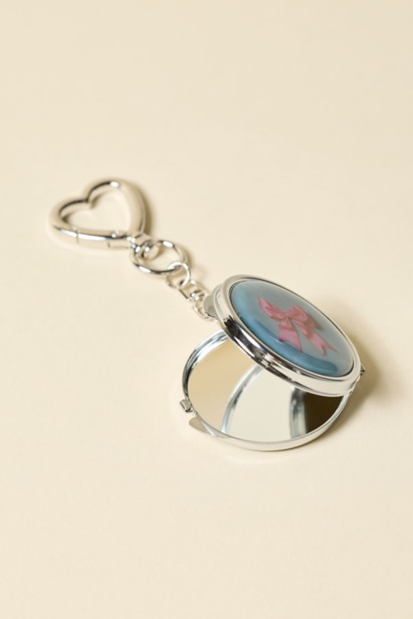 Slide View: 3: UO Mini Icon Pocket Mirror Keychain