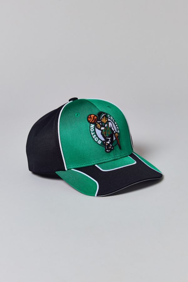 Slide View: 1: Mitchell & Ness NBA Boston Celtics Jersey Snapback Hat