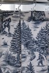 Thumbnail View 3: Beth Norton For Deny Bigfoot/Sasquatch Touile De Jouy Shower Curtain