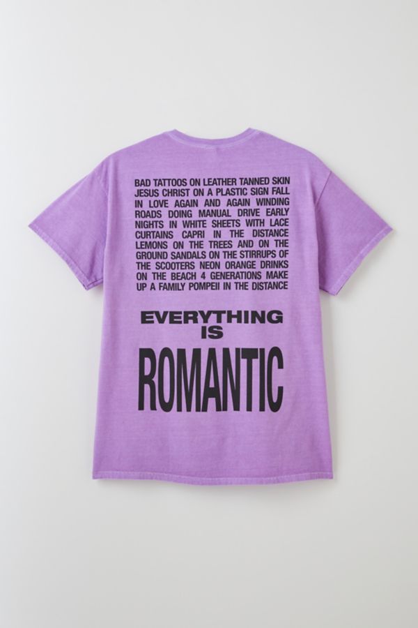 Slide View: 1: Charli XCX UO Exclusive Everything Is Romantic Graphic Tee