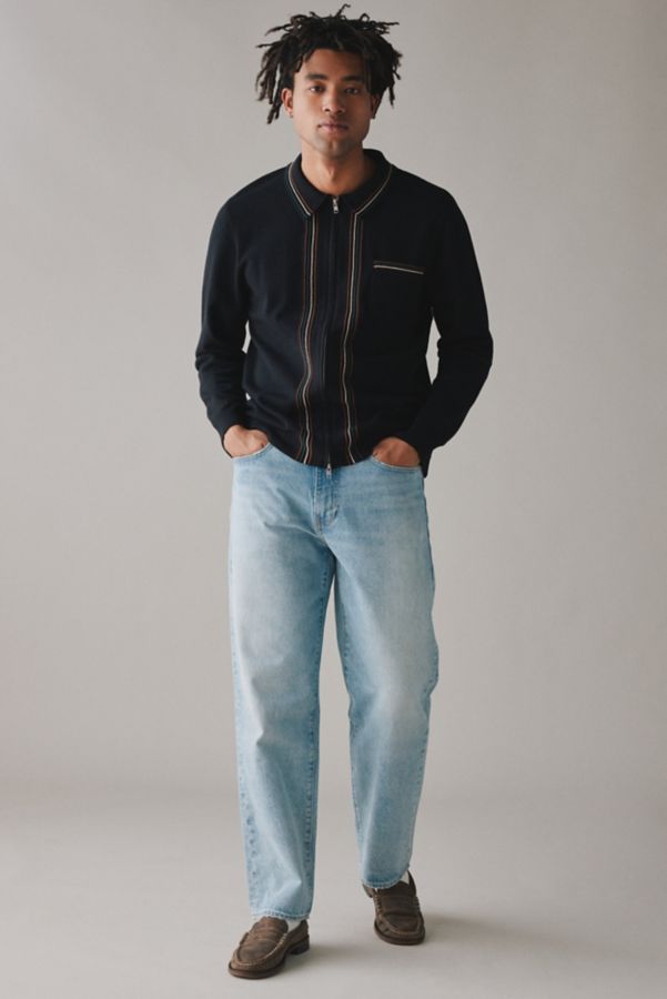 Slide View: 3: Wax London Amble Polo Collar Zip Front Sweater