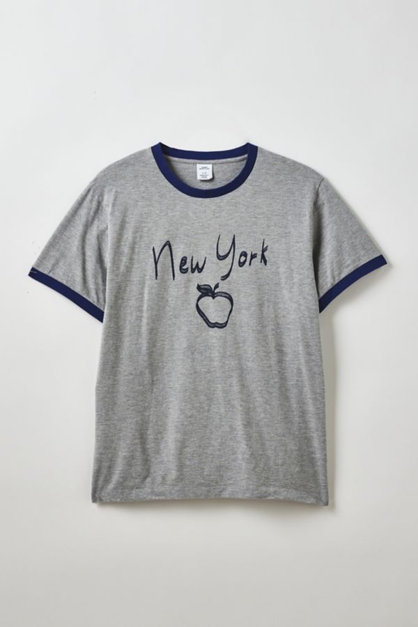 Slide View: 1: T-shirt Ringer Graphique New York